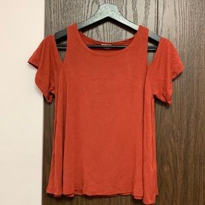 Garage Off the Shoulder Top